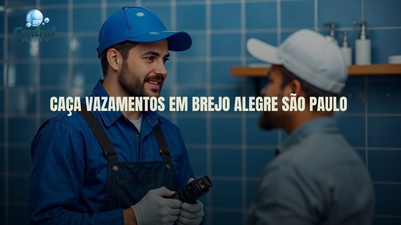 CAÇA VAZAMENTOS EM BREJO ALEGRE SÃO PAULO (SP).