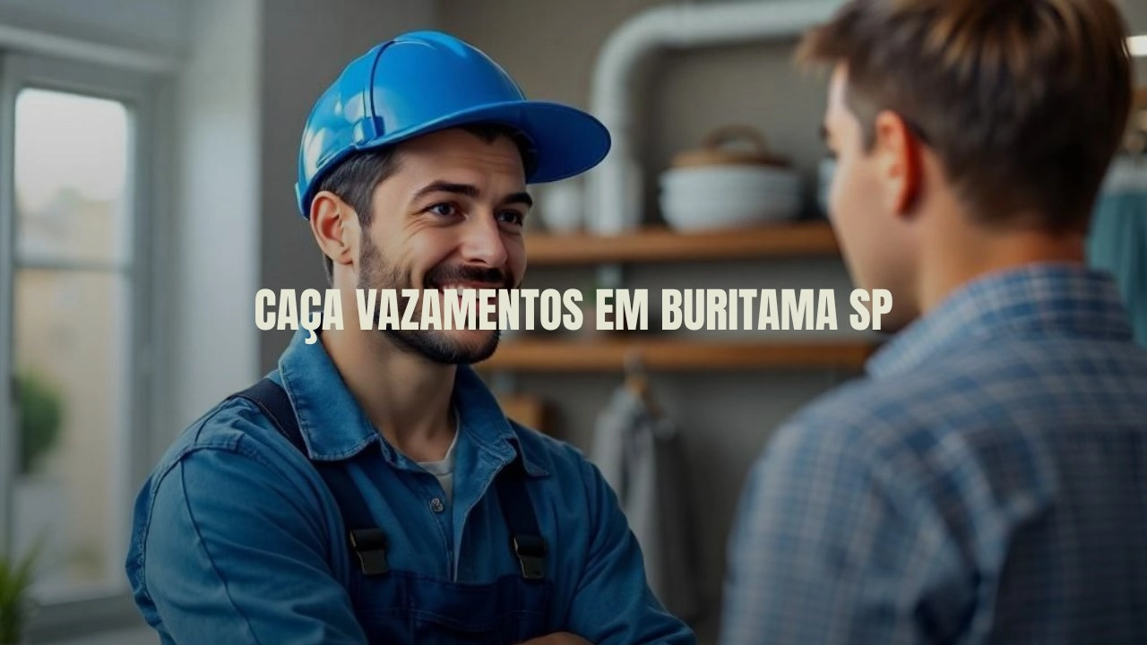 CAÇA VAZAMENTOS EM BURITAMA SÃO PAULO (SP).