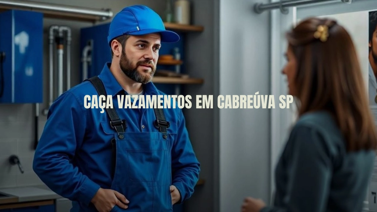 CAÇA VAZAMENTOS EM CABREÚVA SÃO PAULO (SP).