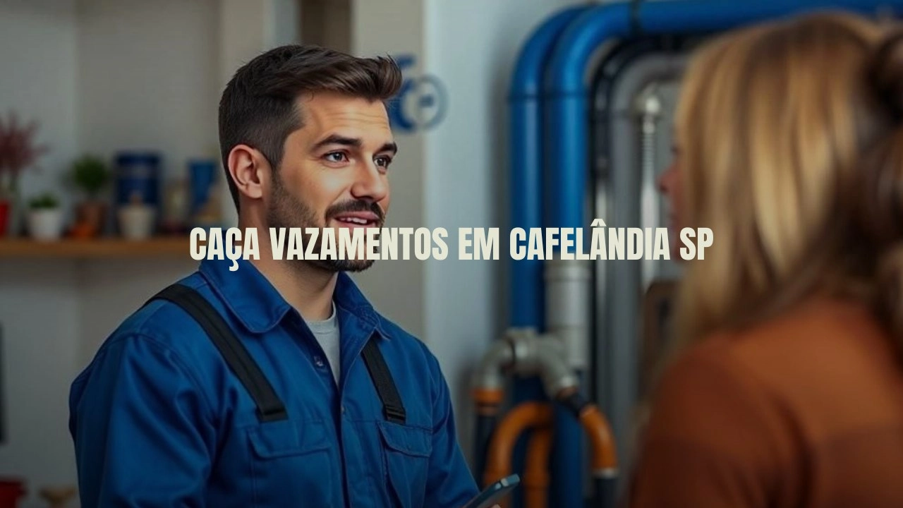 CAÇA VAZAMENTOS EM CAFELÂNDIA SÃO PAULO (SP).