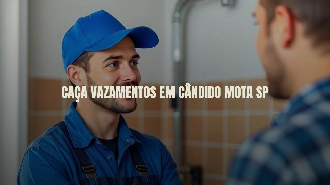 CAÇA VAZAMENTOS EM CÂNDIDO MOTA SÃO PAULO (SP).