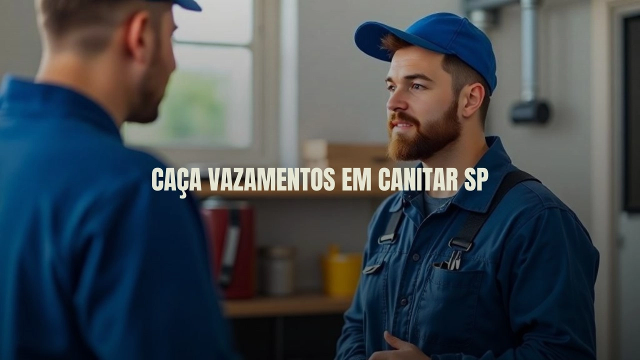 CAÇA VAZAMENTOS EM CANITAR SÃO PAULO (SP).