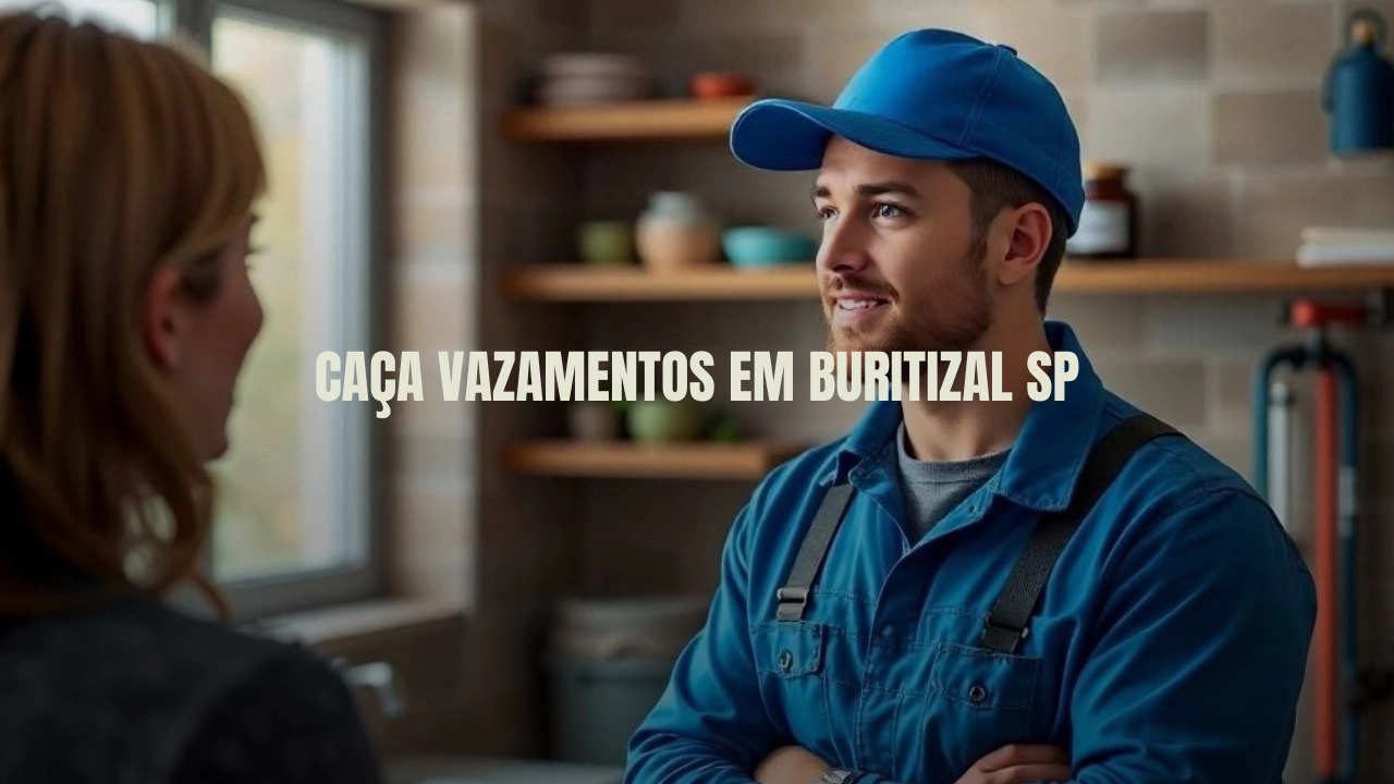 CAÇA VAZAMENTOS EM BURITIZAL SÃO PAULO (SP).
