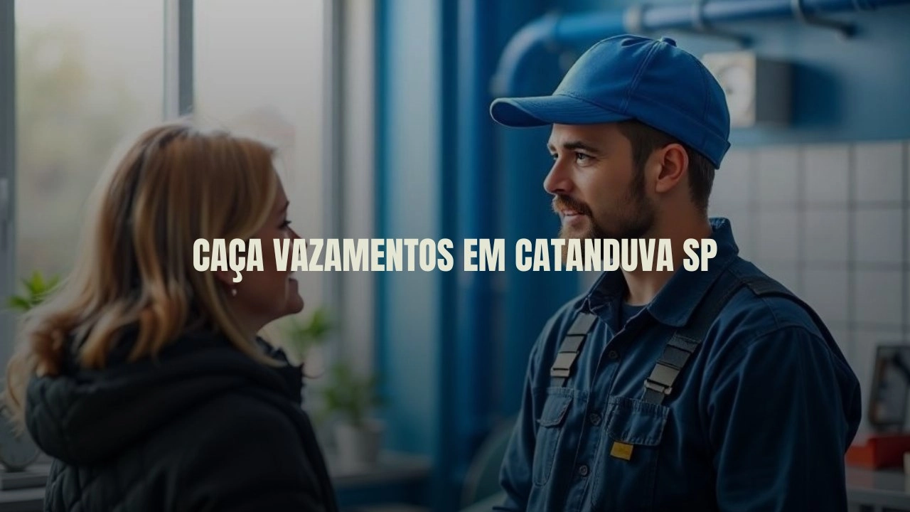 CAÇA VAZAMENTOS EM CATANDUVA SÃO PAULO (SP).