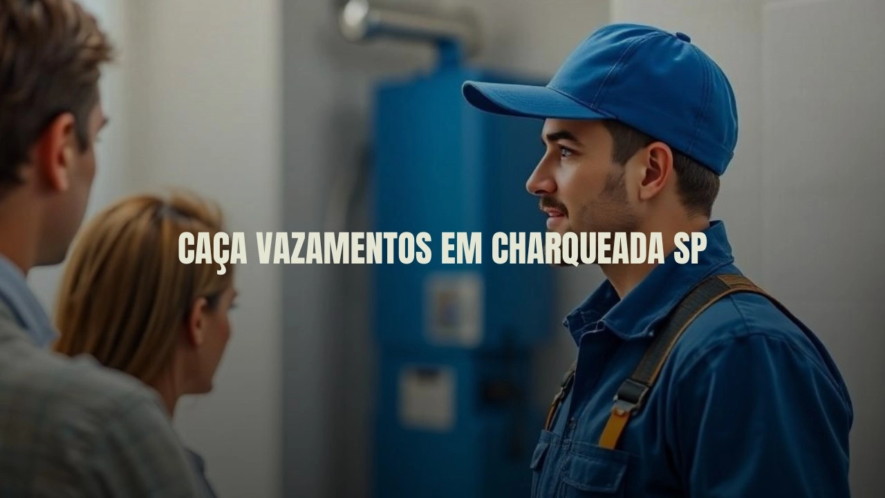 CAÇA VAZAMENTOS EM CHARQUEADA SÃO PAULO (SP).