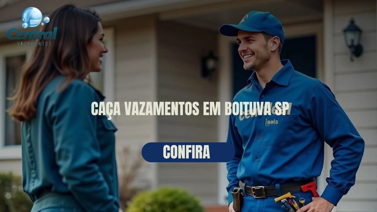 CAÇA VAZAMENTOS EM BOITUVA SÃO PAULO (SP).