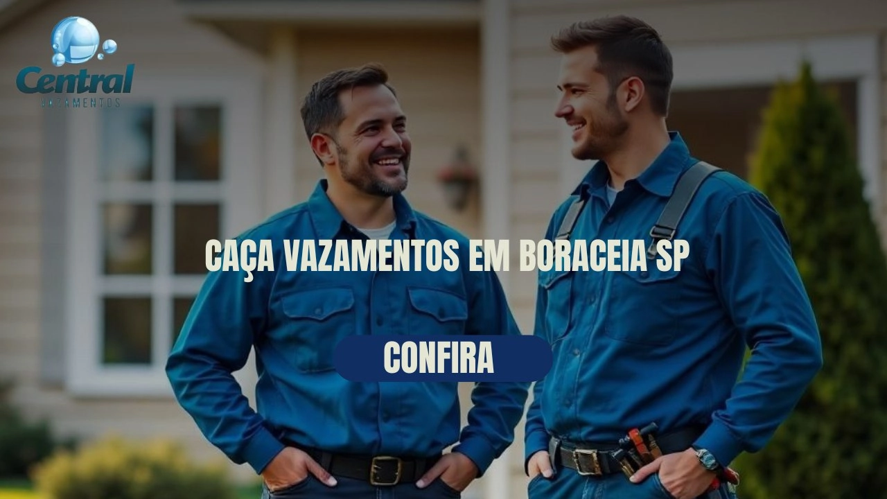 Caça Vazamentos em Boraceia São Paulo SP