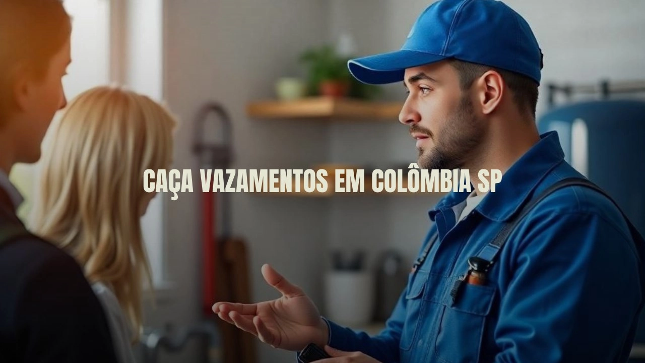 CAÇA VAZAMENTOS EM COLÔMBIA SÃO PAULO (SP).