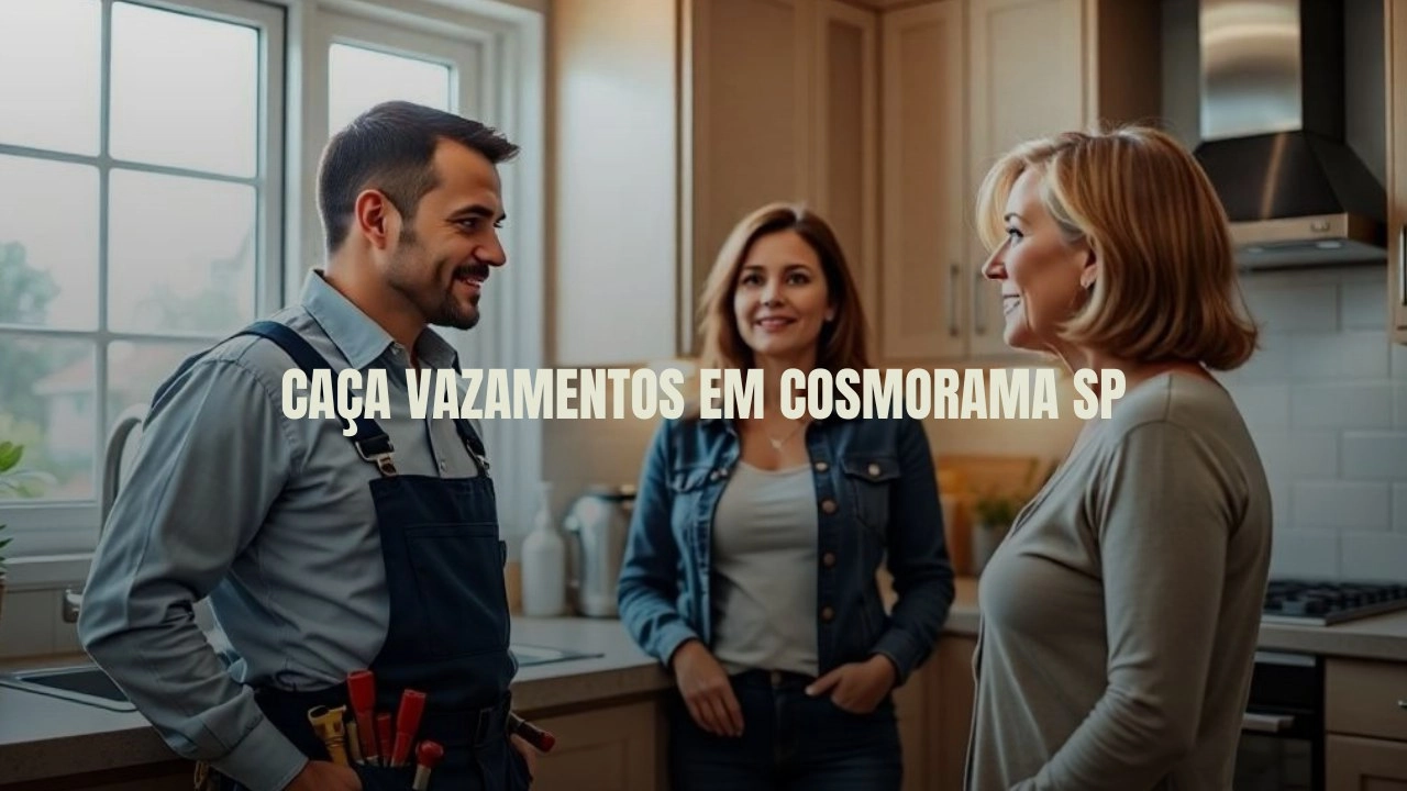 CAÇA VAZAMENTOS EM COSMORAMA SÃO PAULO (SP).