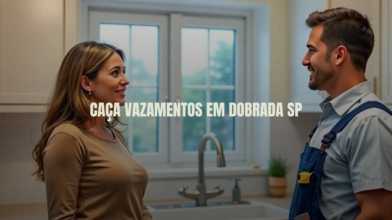 CAÇA VAZAMENTOS EM DOBRADA SÃO PAULO (SP).