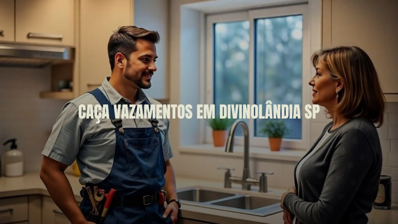 CAÇA VAZAMENTOS EM DIVINOLÂNDIA SÃO PAULO (SP).