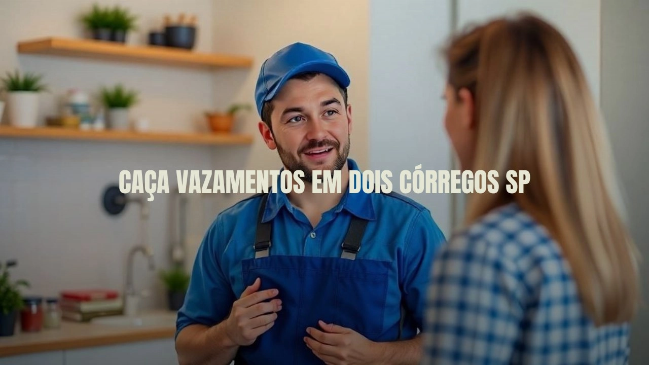 CAÇA VAZAMENTOS EM DOIS CÓRREGOS SÃO PAULO (SP).