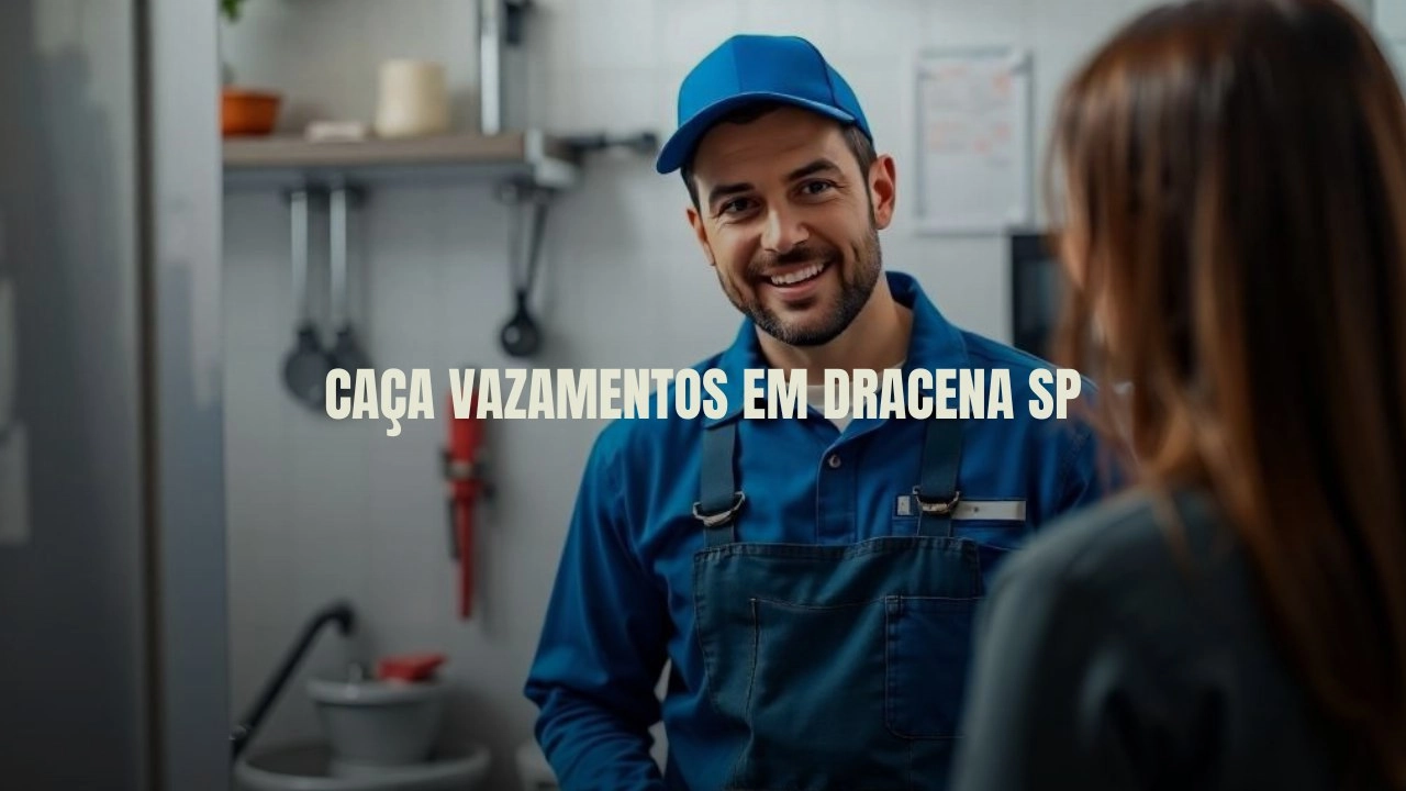 CAÇA VAZAMENTOS EM DRACENA SÃO PAULO (SP).