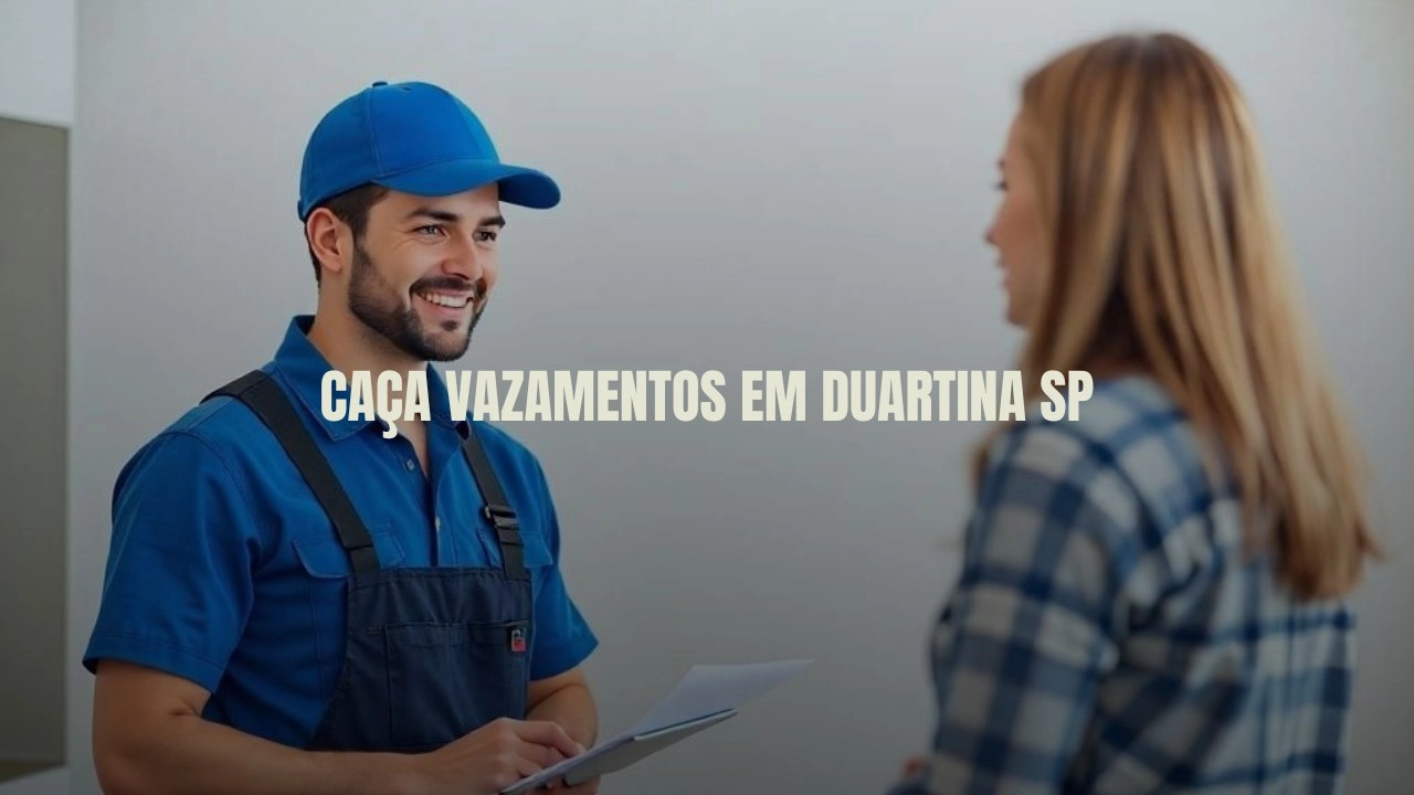 CAÇA VAZAMENTOS EM DUARTINA SÃO PAULO (SP).