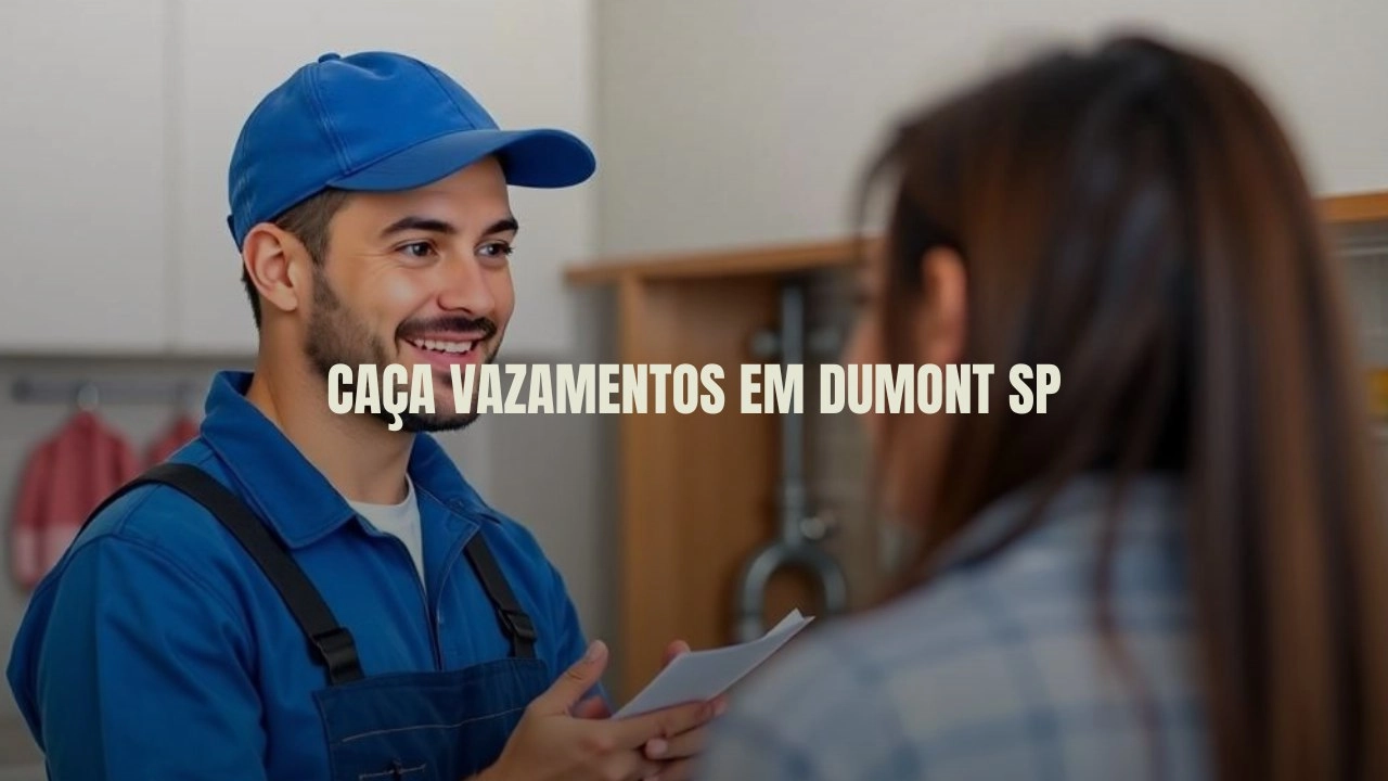 CAÇA VAZAMENTOS EM DUMONT SÃO PAULO (SP).