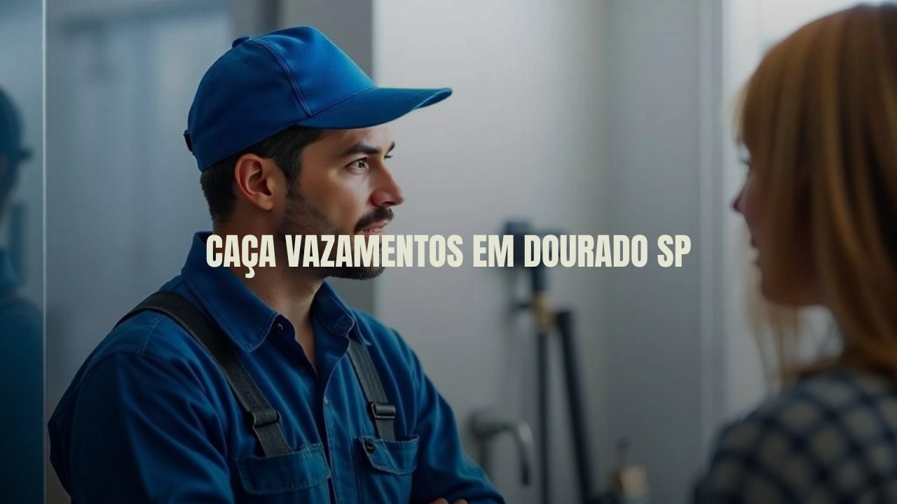 CAÇA VAZAMENTOS EM DOURADO SÃO PAULO (SP).