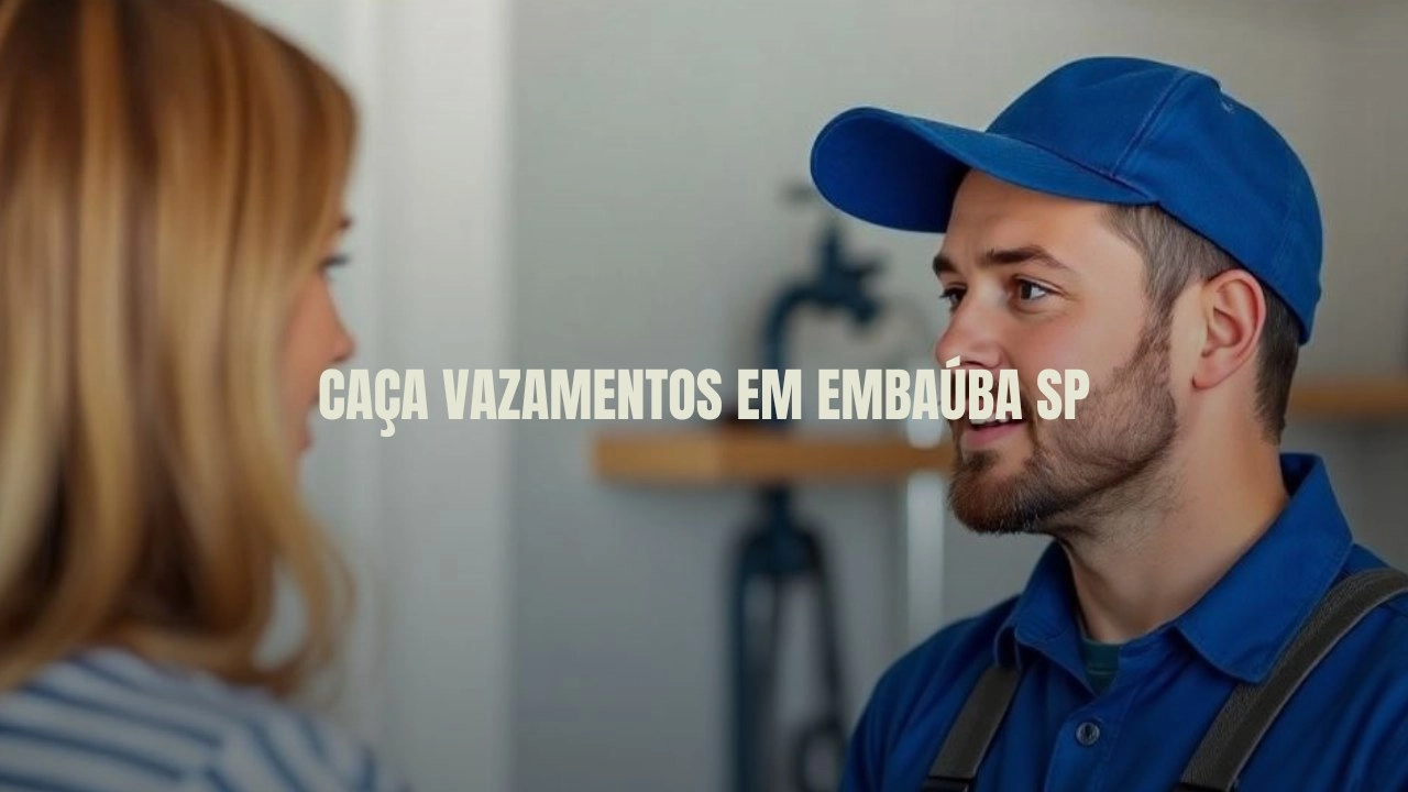 CAÇA VAZAMENTOS EM EMBAÚBA SÃO PAULO (SP).