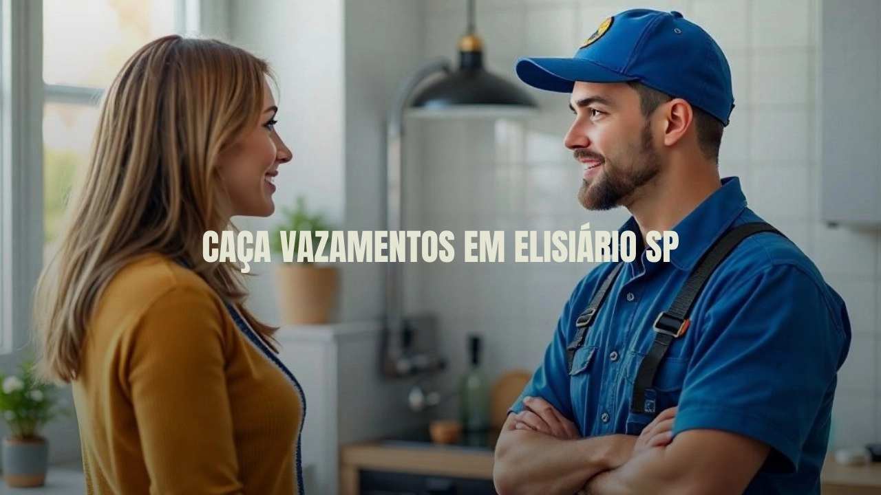 CAÇA VAZAMENTOS EM ELISIÁRIO SÃO PAULO (SP).