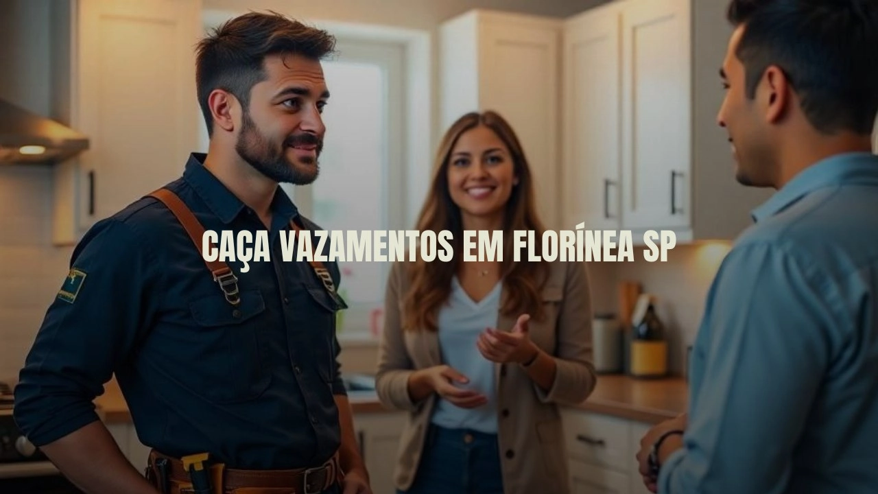 CAÇA VAZAMENTOS EM FLORÍNEA SÃO PAULO (SP).