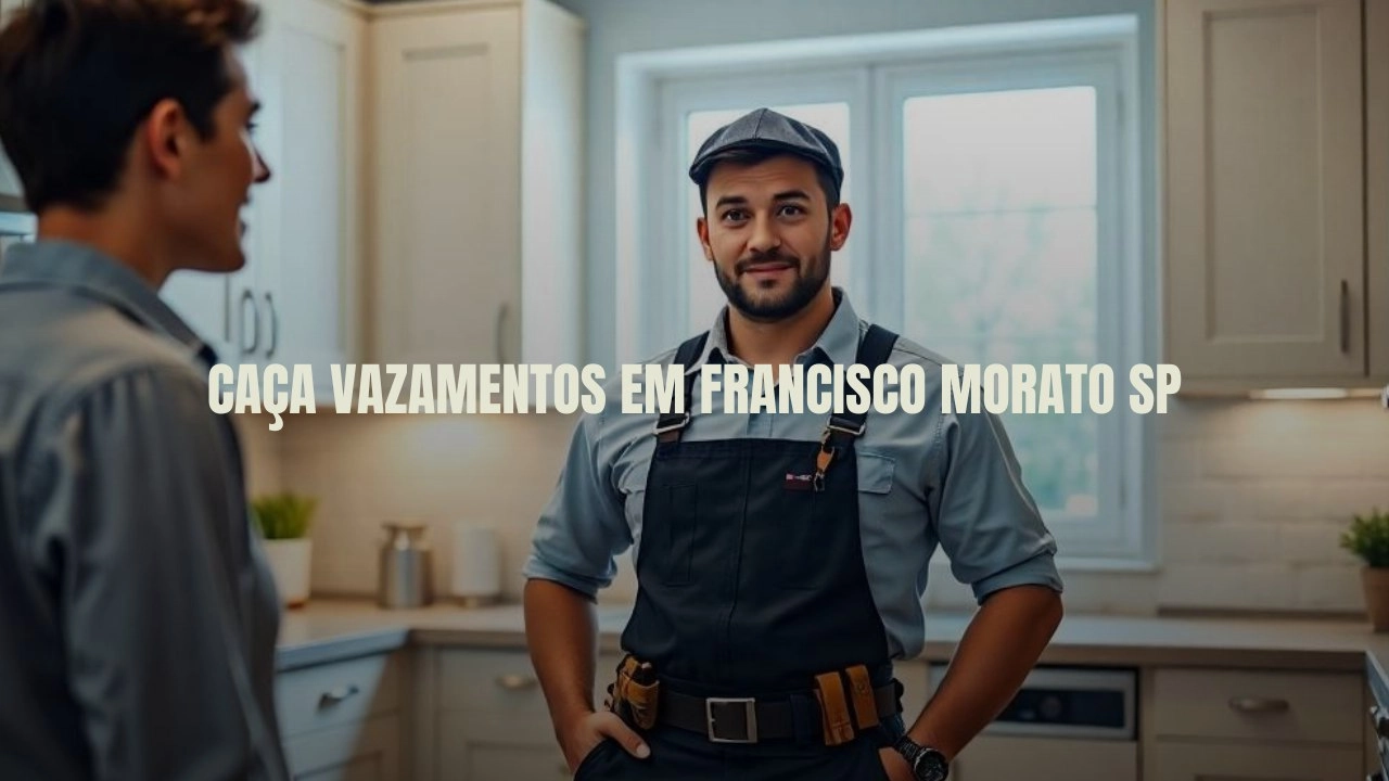 CAÇA VAZAMENTOS EM FRANCISCO MORATO SÃO PAULO (SP).