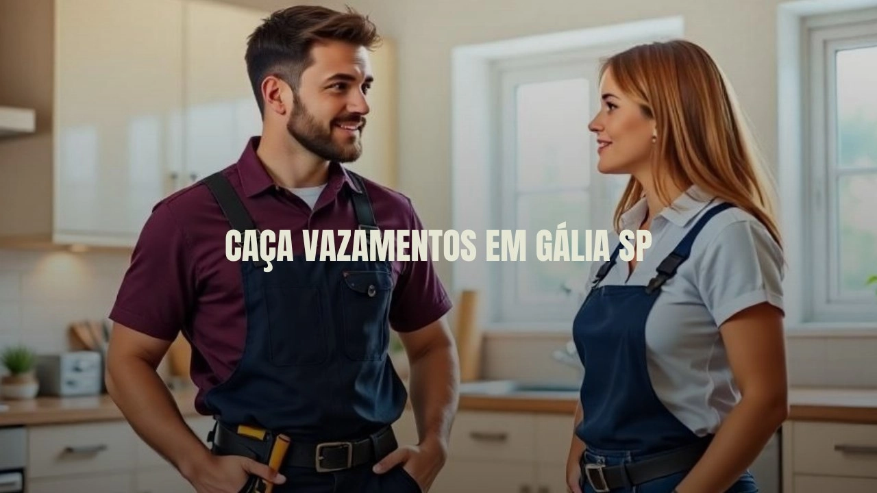 CAÇA VAZAMENTOS EM GÁLIA SÃO PAULO (SP).