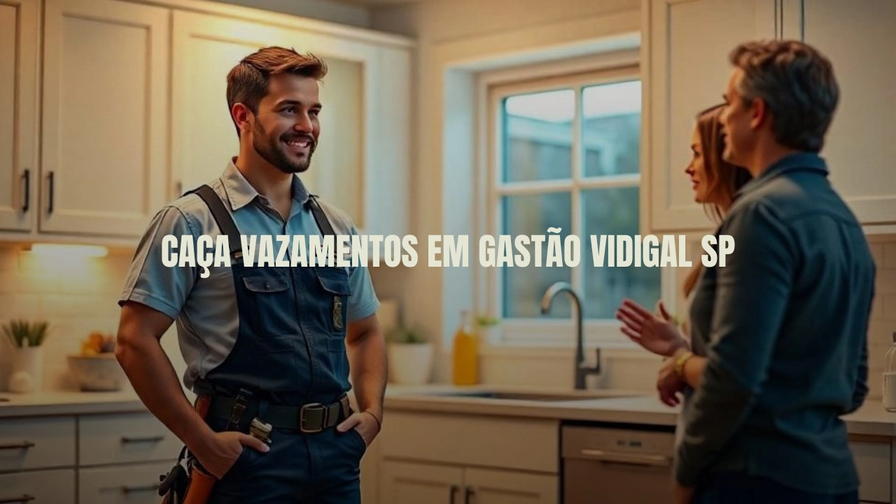 CAÇA VAZAMENTOS EM GASTÃO VIDIGAL SÃO PAULO (SP).