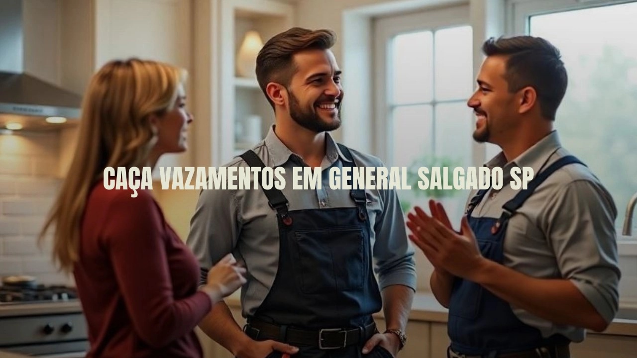 CAÇA VAZAMENTOS EM GENERAL SALGADO SÃO PAULO (SP).