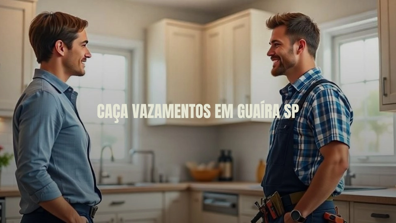 CAÇA VAZAMENTOS EM GUAÍRA SÃO PAULO (SP).
