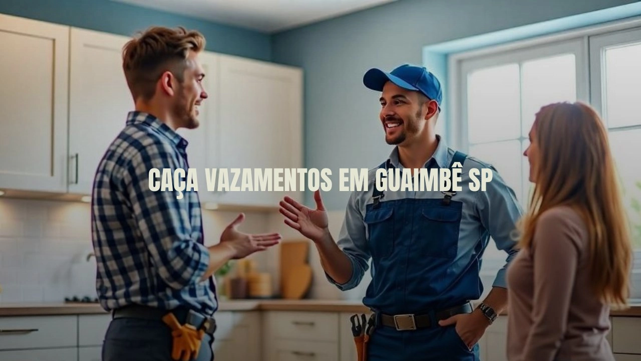 CAÇA VAZAMENTOS EM GUAIMBÊ SÃO PAULO (SP).