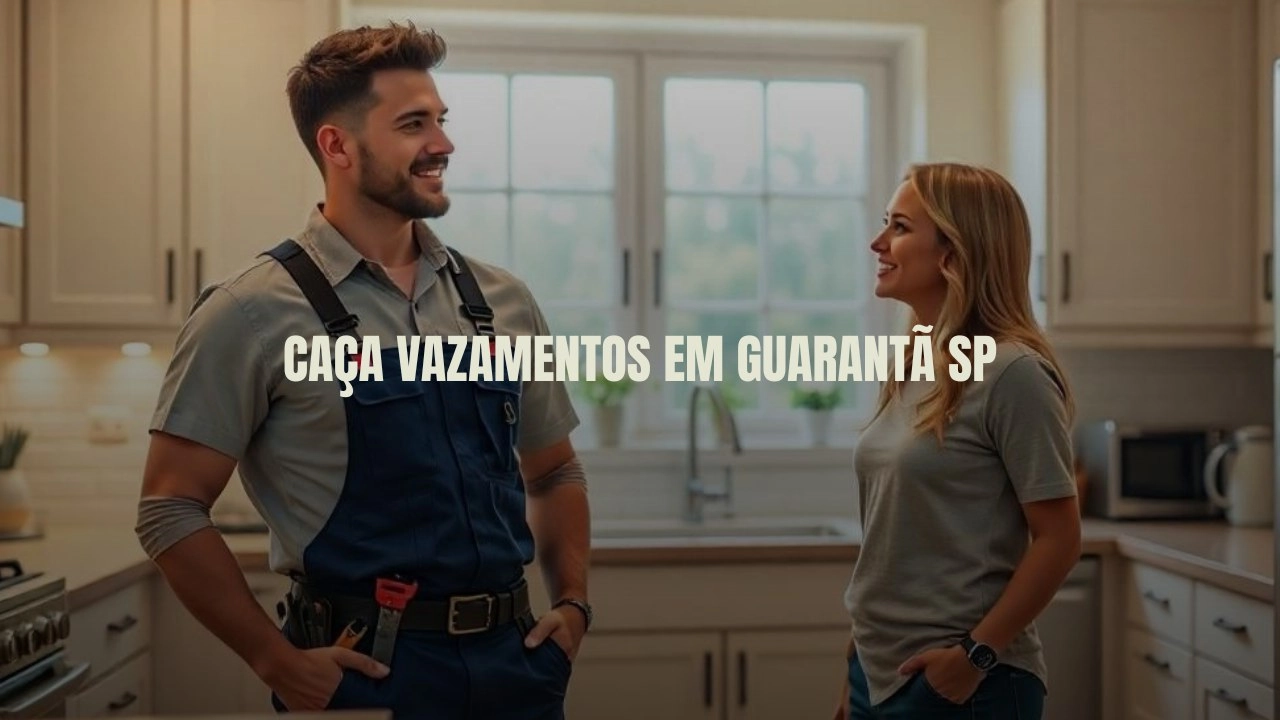 CAÇA VAZAMENTOS EM GUARANTÃ SÃO PAULO (SP).