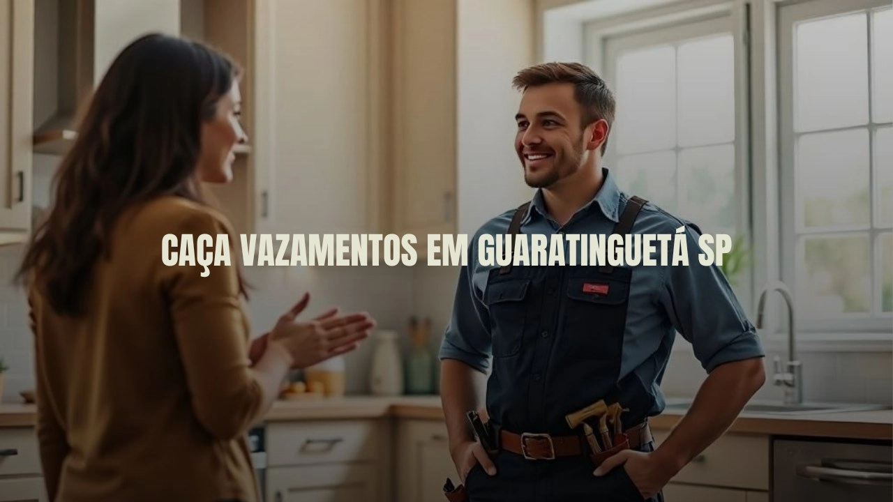 CAÇA VAZAMENTOS EM GUARATINGUETÁ SÃO PAULO (SP).