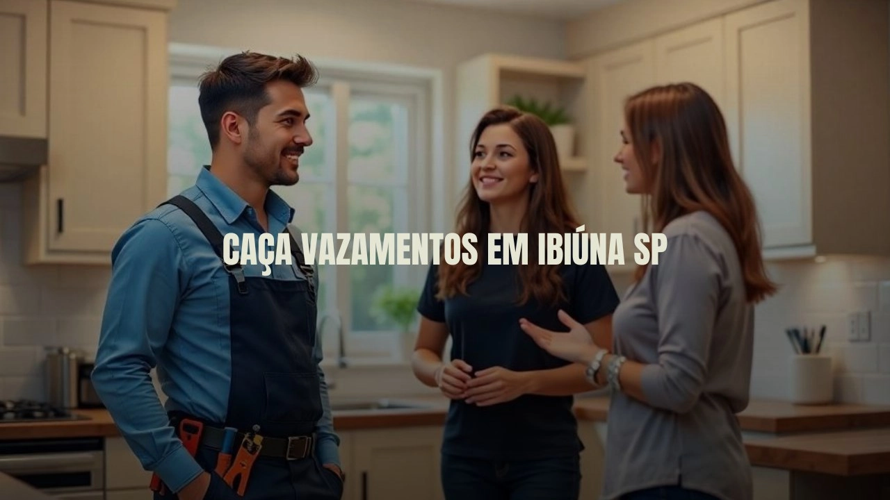 CAÇA VAZAMENTOS EM IBIÚNA SÃO PAULO (SP).