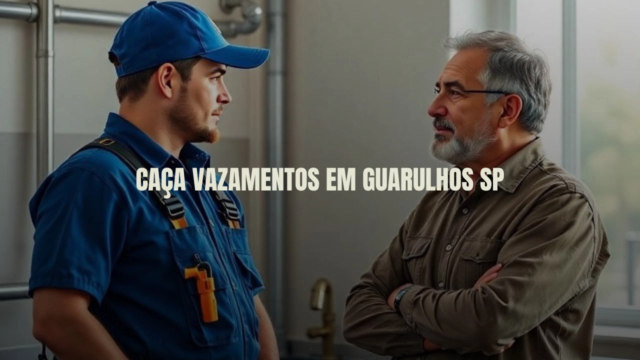 CAÇA VAZAMENTOS EM GUARULHOS SÃO PAULO (SP).