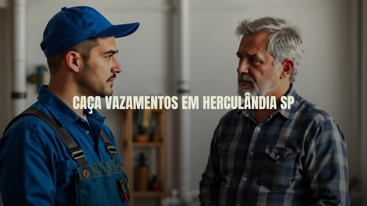 CAÇA VAZAMENTOS EM HERCULÂNDIA SÃO PAULO (SP).