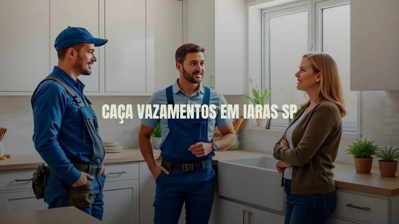 CAÇA VAZAMENTOS EM IARAS SÃO PAULO (SP).