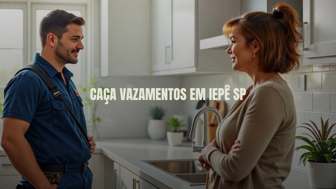 CAÇA VAZAMENTOS EM IEPÊ SÃO PAULO (SP).