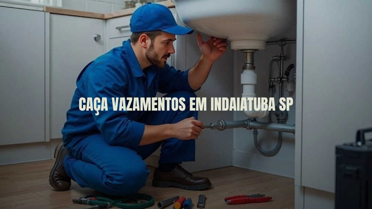 CAÇA VAZAMENTOS EM INDAIATUBA SÃO PAULO (SP).