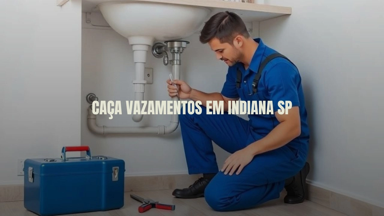 CAÇA VAZAMENTOS EM INDIANA SÃO PAULO (SP).