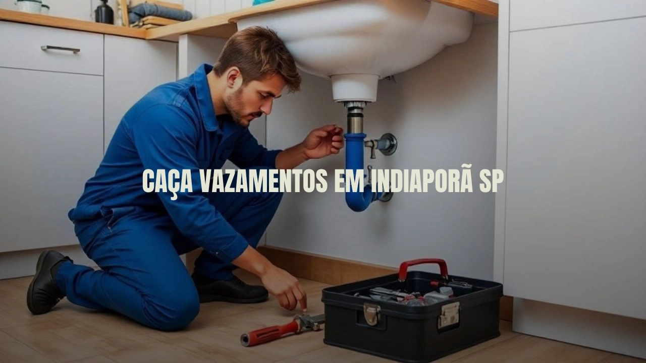 CAÇA VAZAMENTOS EM INDIAPORÃ SÃO PAULO (SP).