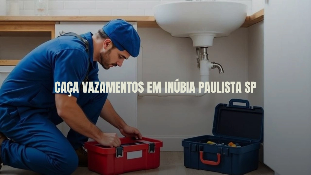 CAÇA VAZAMENTOS EM INÚBIA PAULISTA SÃO PAULO (SP).