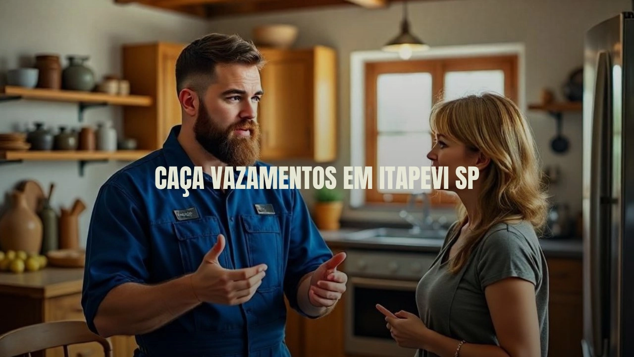 CAÇA VAZAMENTOS EM ITAPEVI SÃO PAULO (SP).