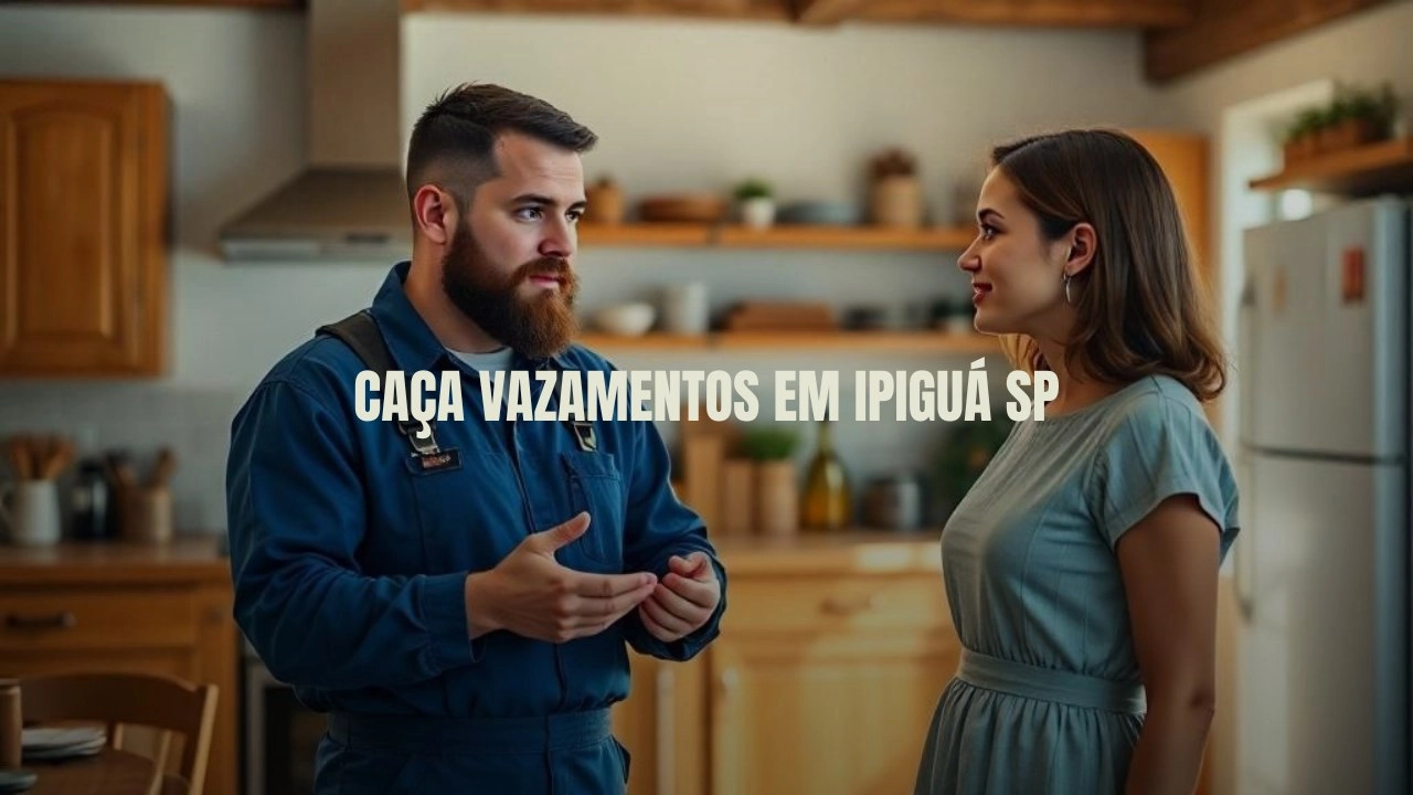 CAÇA VAZAMENTOS EM IPIGUÁ SÃO PAULO (SP).