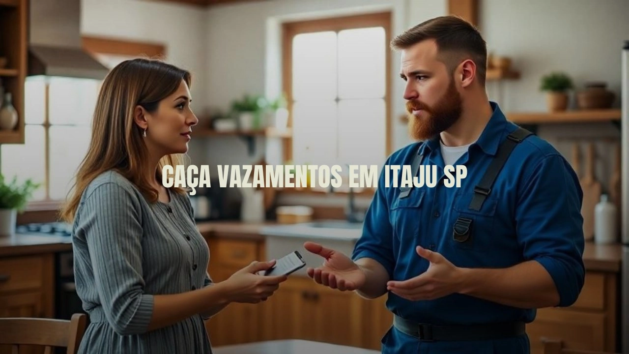 CAÇA VAZAMENTOS EM ITAJU SÃO PAULO (SP).