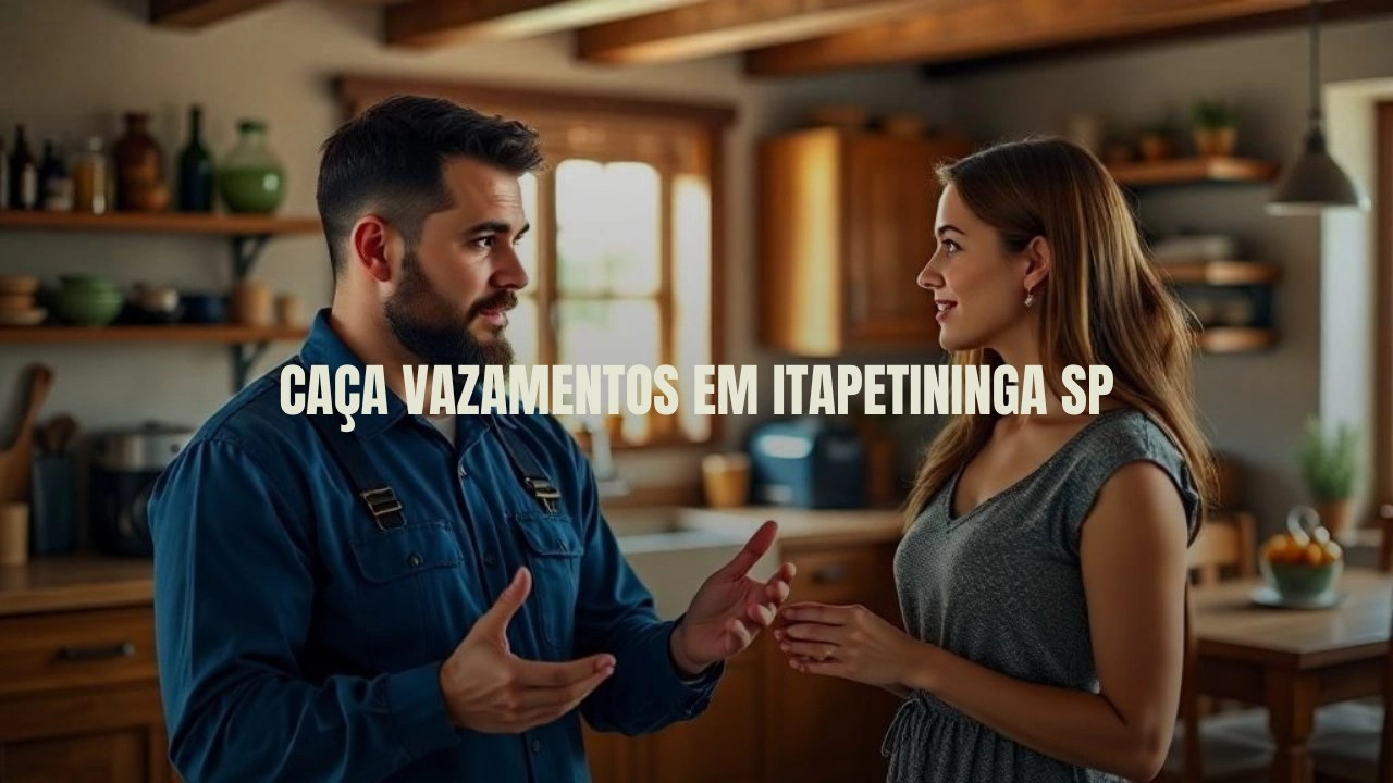 CAÇA VAZAMENTOS EM ITAPETININGA SÃO PAULO (SP).