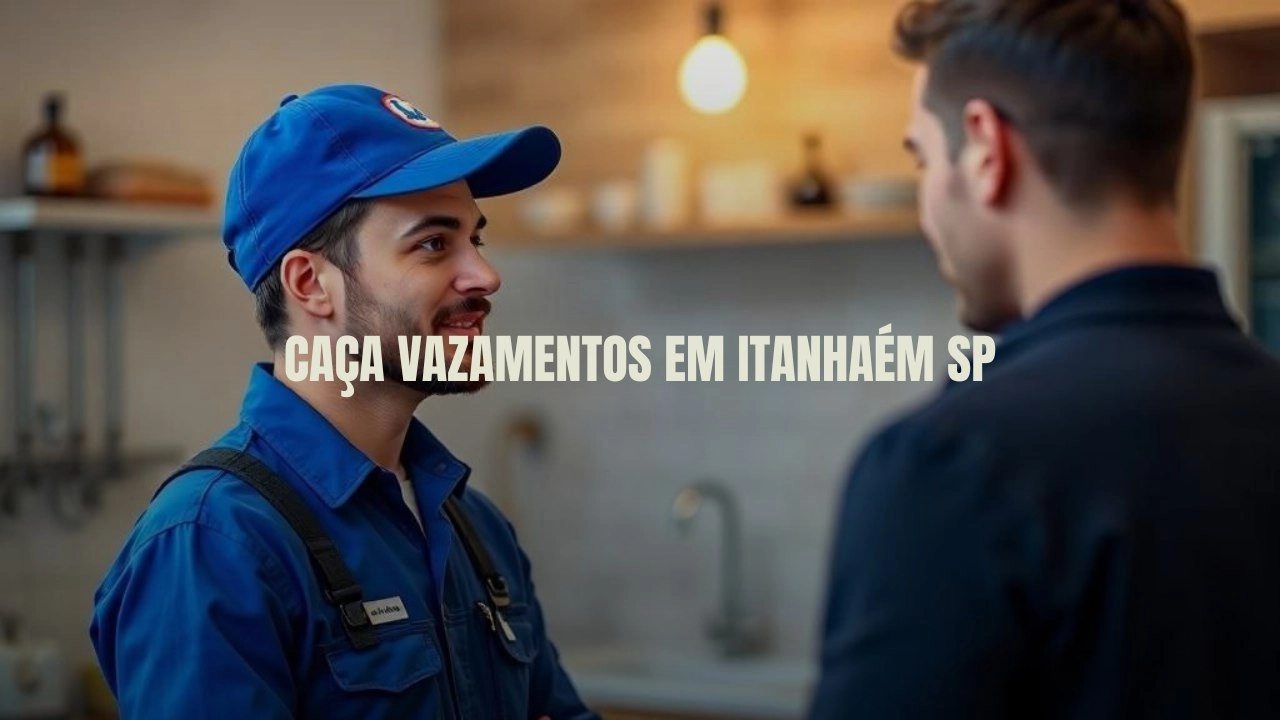 CAÇA VAZAMENTOS EM ITANHAÉM SÃO PAULO (SP).