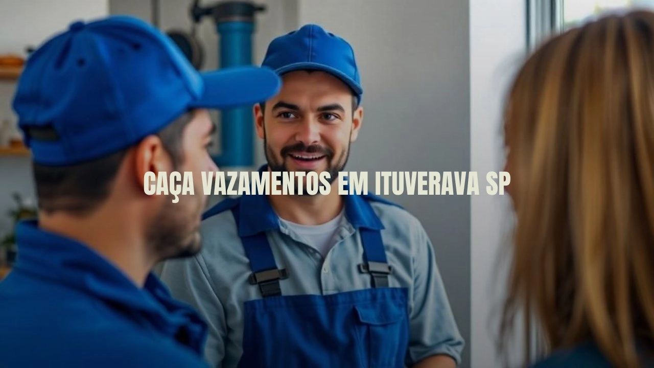 CAÇA VAZAMENTOS EM ITUVERAVA SÃO PAULO (SP).