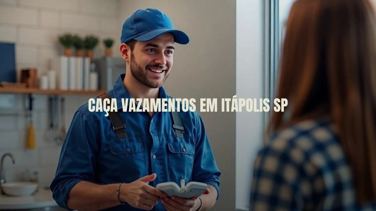 CAÇA VAZAMENTOS EM ITÁPOLIS SÃO PAULO (SP).
