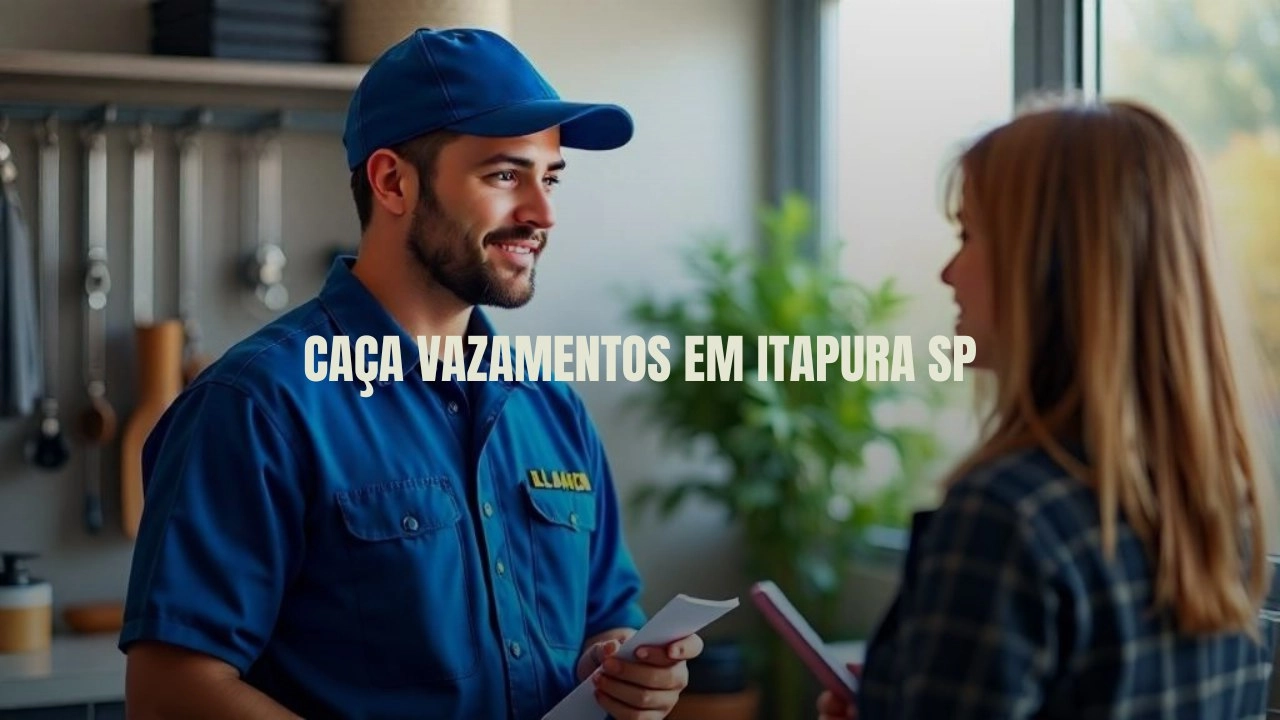 CAÇA VAZAMENTOS EM ITAPURA SÃO PAULO (SP).