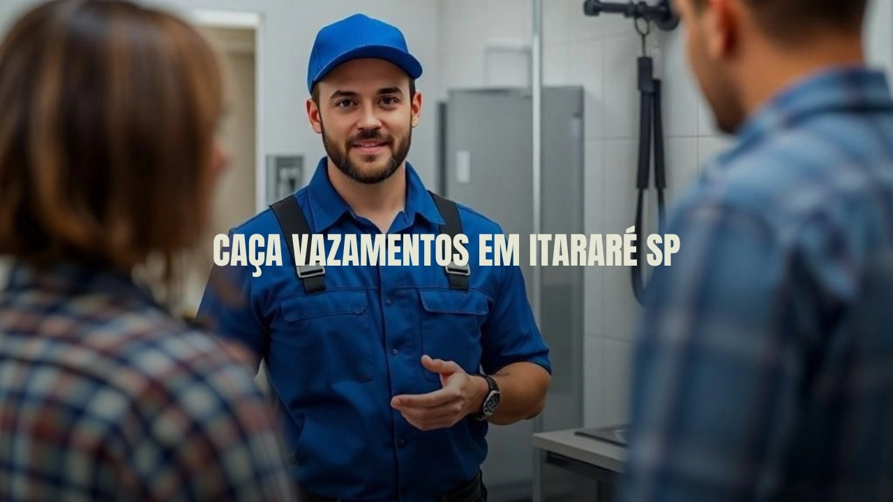 CAÇA VAZAMENTOS EM ITARARÉ SÃO PAULO (SP).