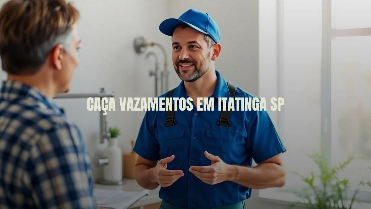 CAÇA VAZAMENTOS EM ITATINGA SÃO PAULO (SP).